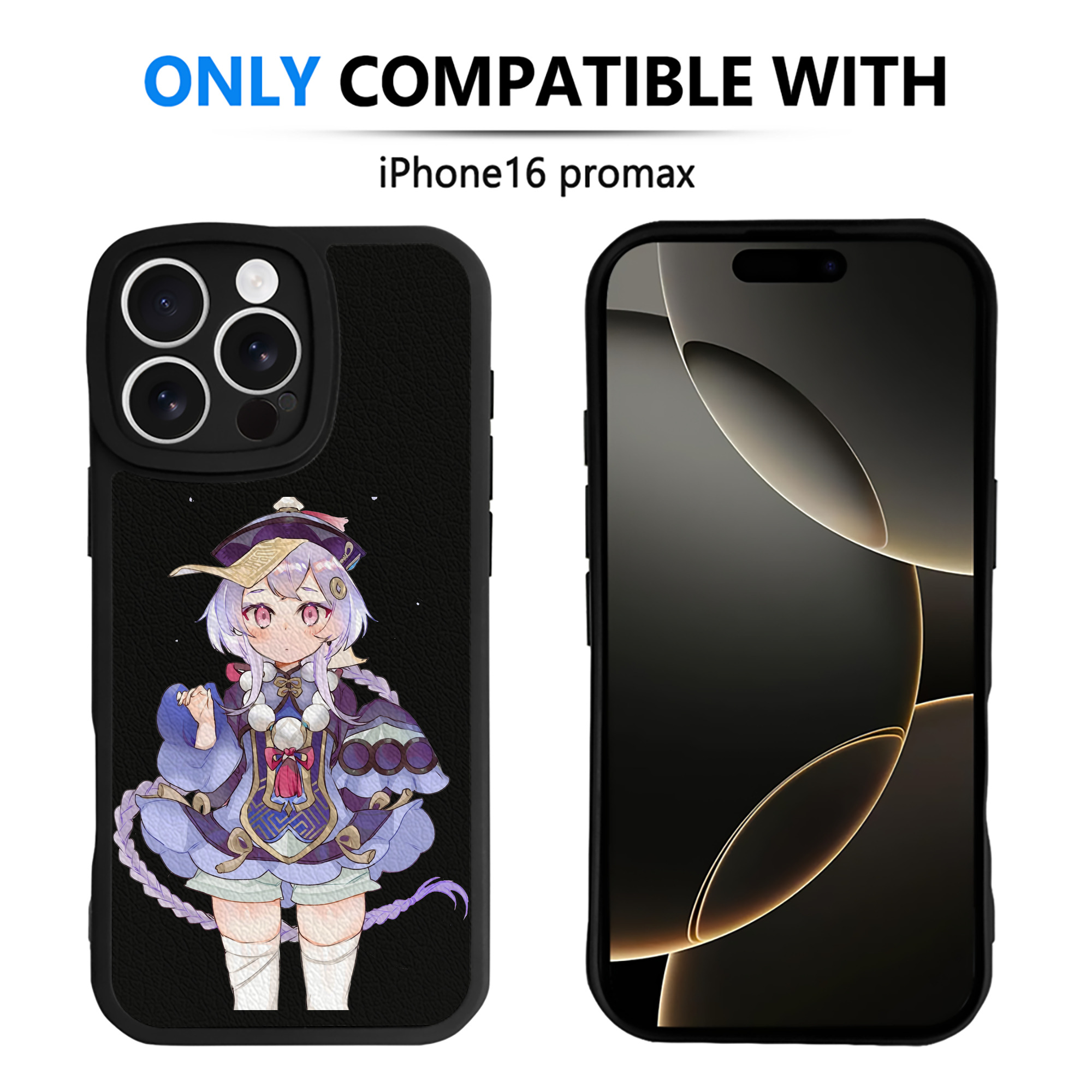 げんし神 七七 なな  genshin Nana 【iPhone 16シリーズ対応】シリコンスマホケース（レザー調） 材質：シリコン